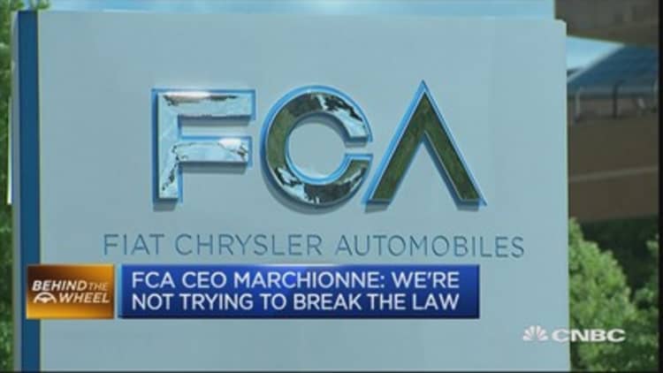 EPA accuses Fiat Chrysler of excess diesel emissions