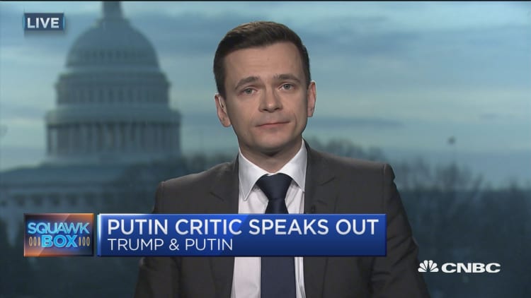 Russian opposition leader warns of Putin's unchecked power