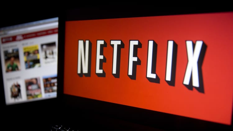 Netflix shares down after reporting Q4 earnings