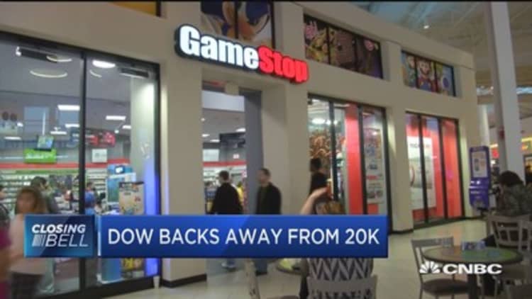 GameStop, Nintendo shares drop