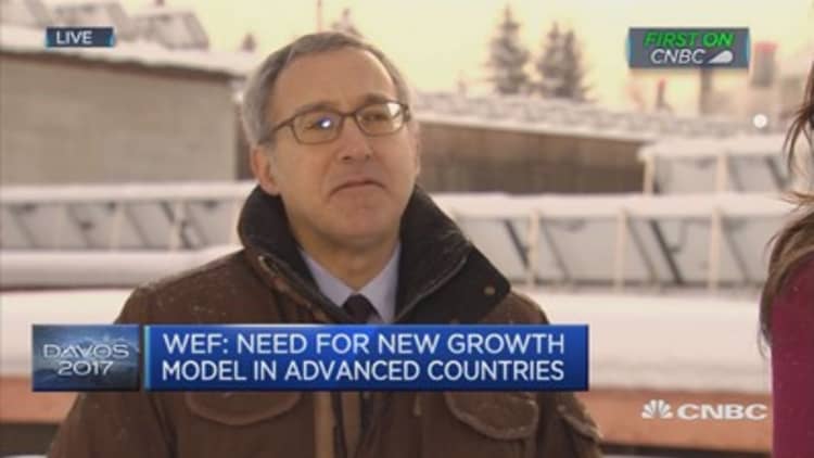 WEF: Need for new growth model in advanced countries