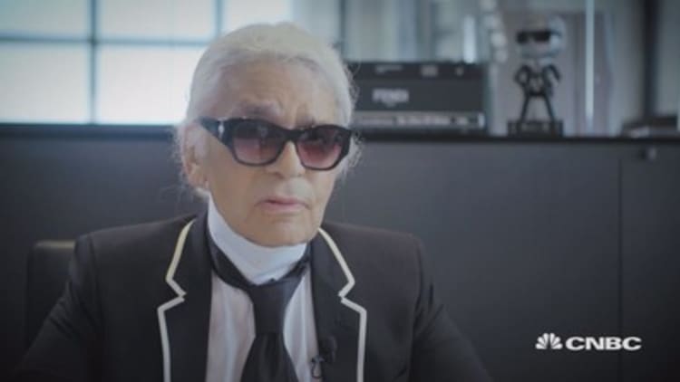 'Nothing has changed more than the world of fashion': Karl Lagerfeld