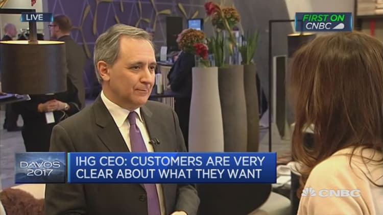 Positive outlook for 2017 as people need to travel: IHG CEO