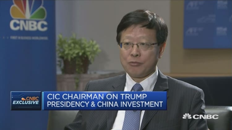 Trump will bring opportunities: China Investment Corp