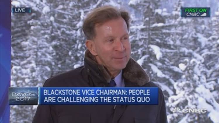 New world disorder characterizing Davos 2017: Blackstone VC