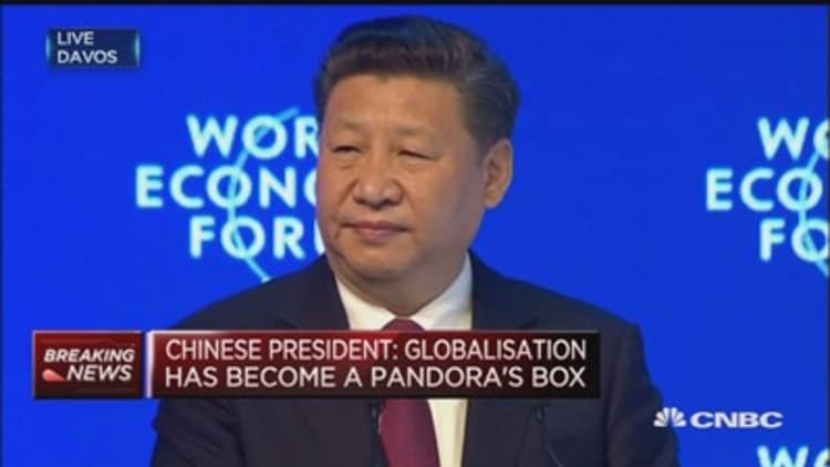 Economic globalization not to blame for world's problems: Chinese president
