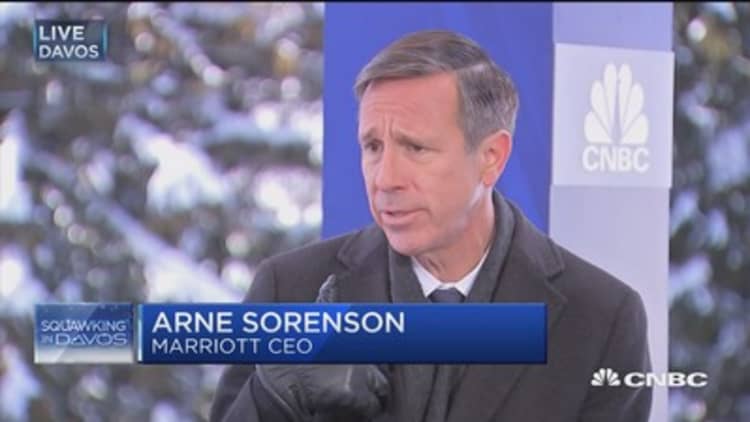 Marriott CEO: People value experience over 'stuff'