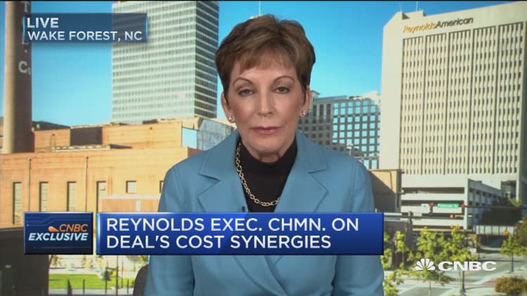 Reynolds executive chairman: BAT deal a 'win-win' for both sets of shareholders