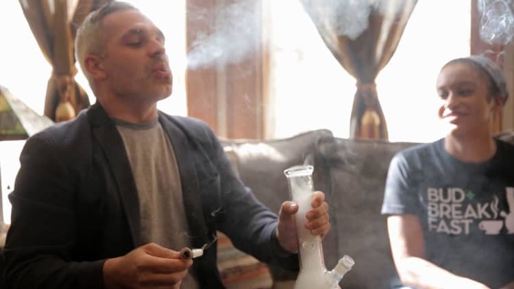 Weed entrepreneur brings in over $1 million a year running 'bud and breakfast' hotels