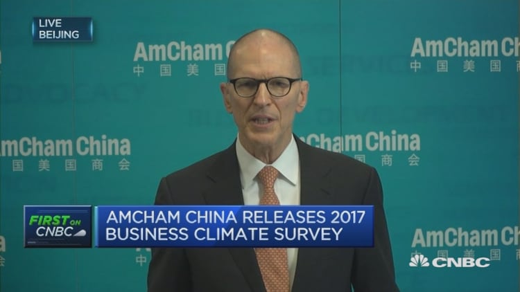 No more business as usual: AmCham China