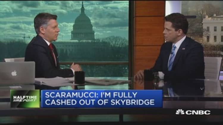 Scaramucci: I'm fully cashed out of SkyBridge 