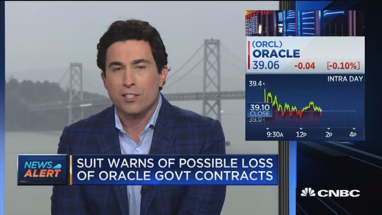 Oracle unit sued over employment practices