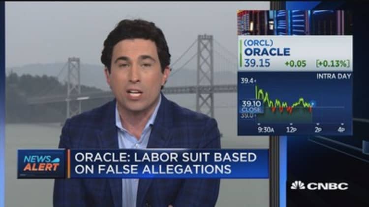 Oracle: Labor Dept. suit politically motivated
