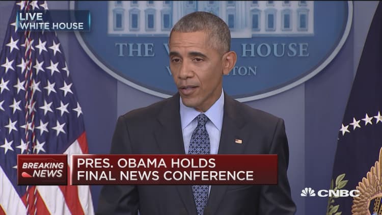 Obama: Status quo in Israel is not sustainable