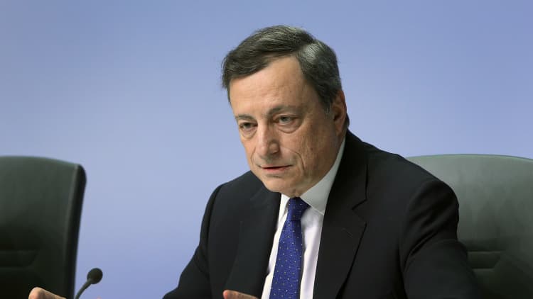 Euro zone growth dampened by sluggish reforms: Draghi