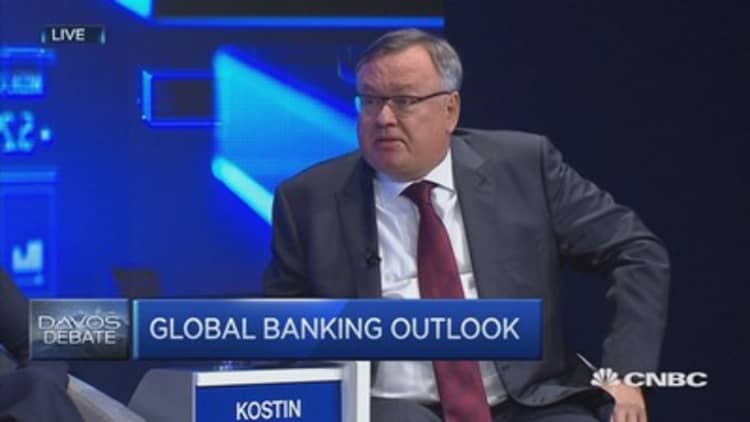 First sanctions to fall will be those on Russian financials: VTB Bank President