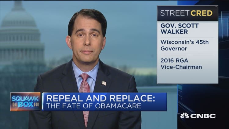Gov. Walker: We want Obamacare repealed outright