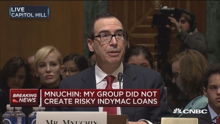 Mnuchin: I moved to save IndyMac during crisis