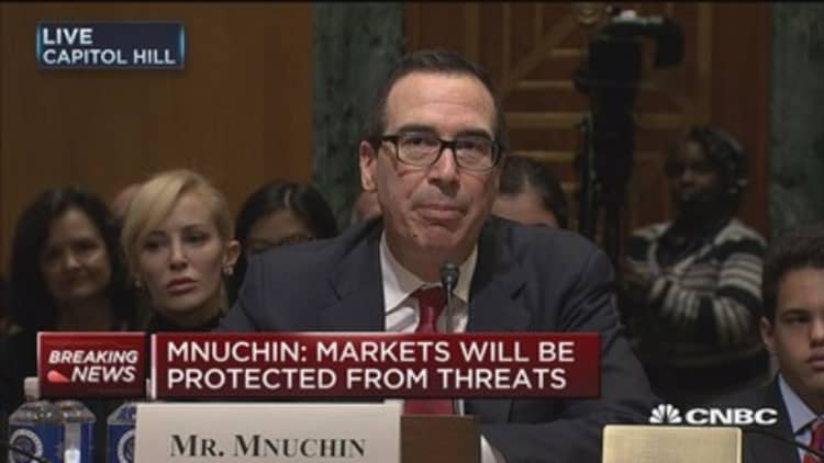 Mnuchin: I did not avoid US taxes with offshore hedge fund