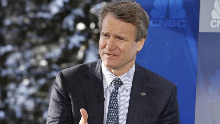 Bank of America CEO: We project economy to grow at 2.7 percent this year