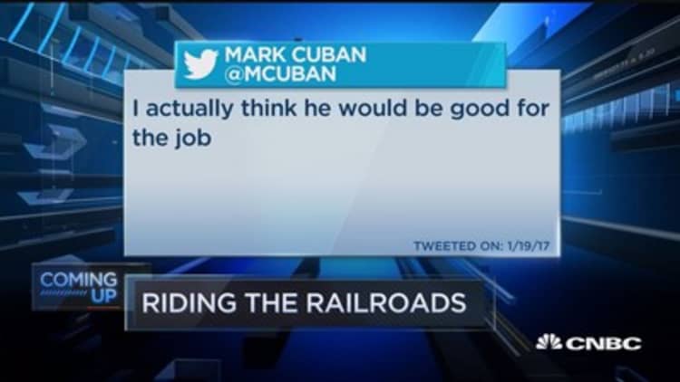 Cuban: Mnuchin would be good for Treasury