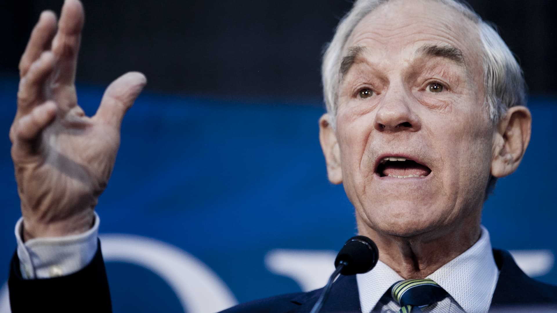 Ron Paul: Not a 'total shock' if stocks plummet 25% and gold soars 50% by October