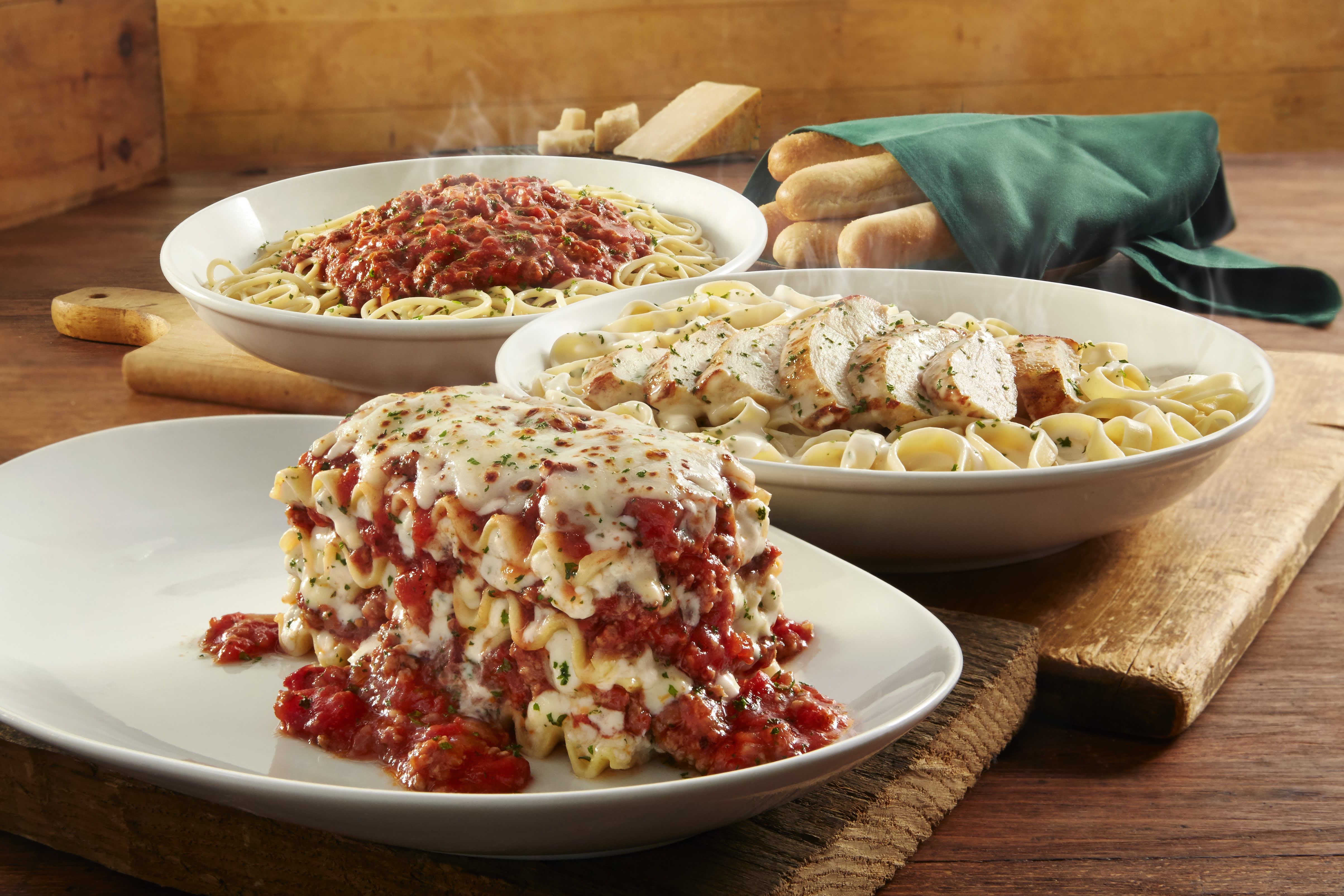 Olive Garden S Next Phase In Never Ending Features Lasagna And More