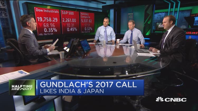 Gundlach picks India & Japan for 2017