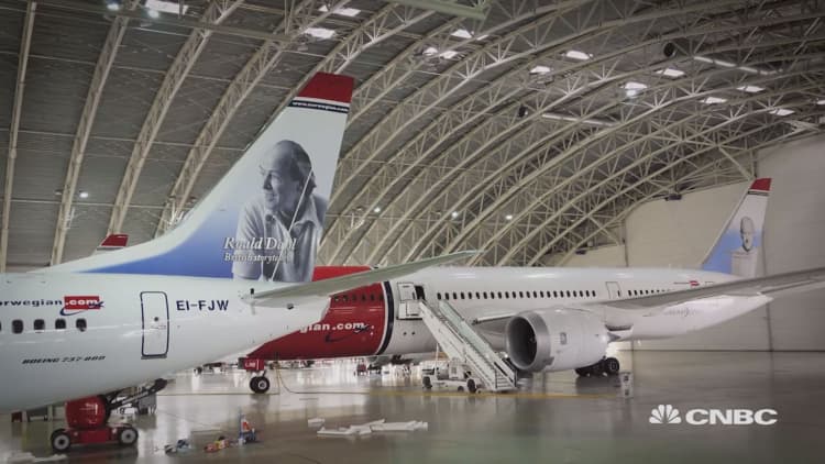 Nordic heroes take flight on the tail fins of Norwegian’s planes