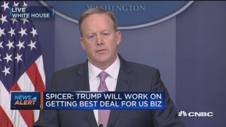 Spicer: Trump is a listening president, open to ideas