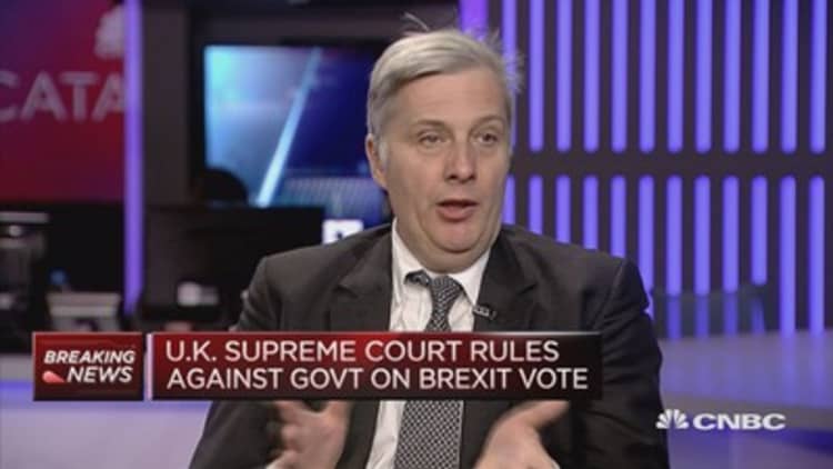 Brexit timetable not significantly delayed by Supreme Court ruling: Lawyer