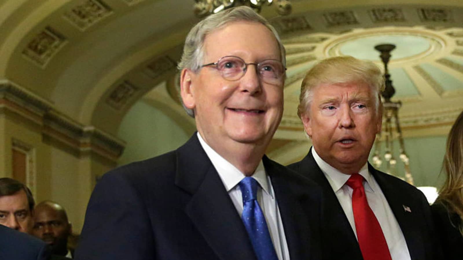 Trump will need Mitch McConnell as Pelosi and Democrats control House