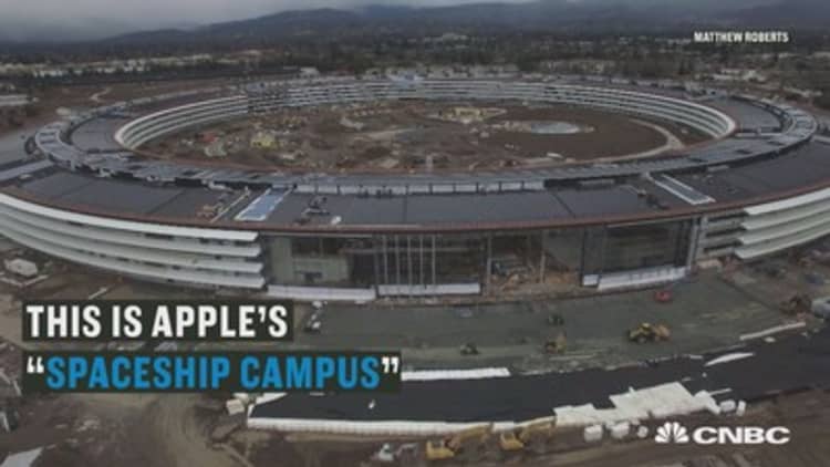 Take a look at Apple's new headquarters