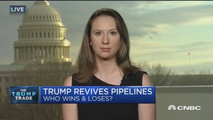 Trump revives pipelines: Who wins & loses?