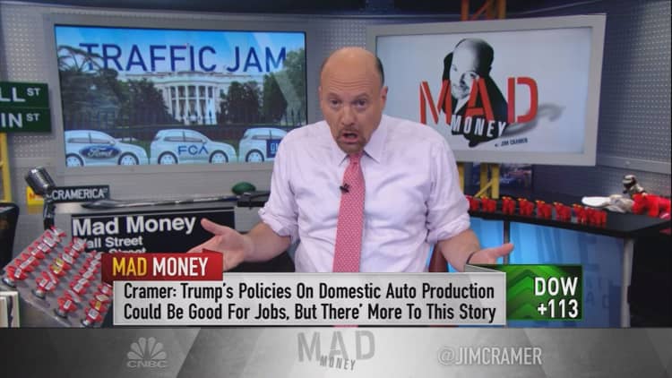 Why Jim Cramer won’t recommend GM or Ford if they close foreign plants