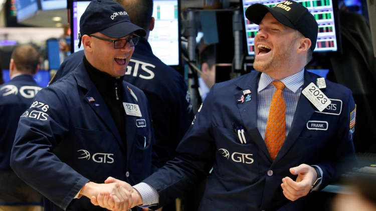 Stocks set to open higher after Dow hits another record high