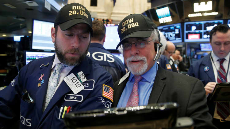 Wall Street set to extend rally after Dow hits 20K