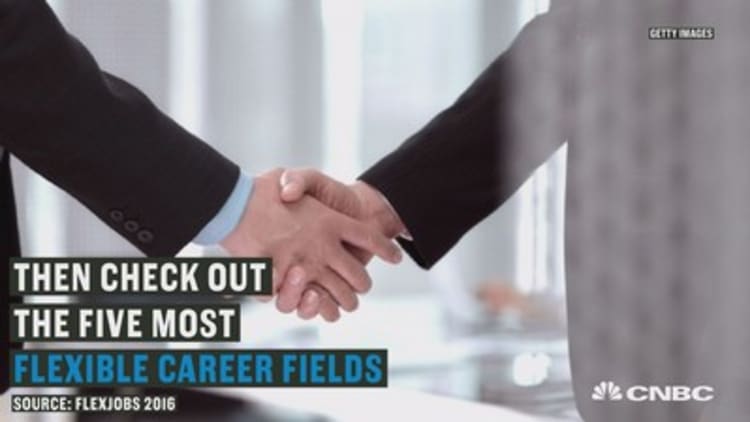The five most flexible career fields