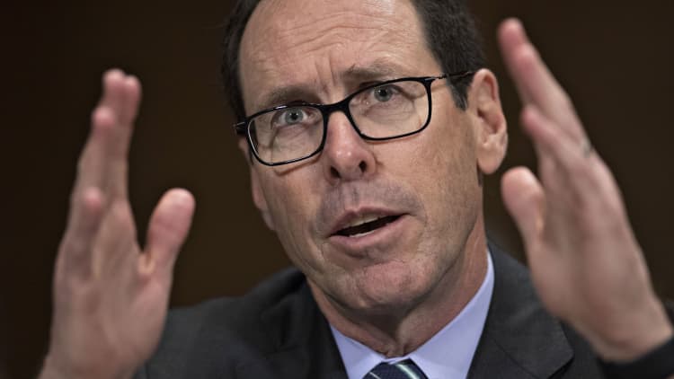 AT&T CEO: I was impressed after meeting Trump