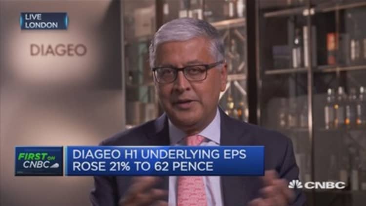 Diageo CEO: Feel confident in our numbers, strategy delivering