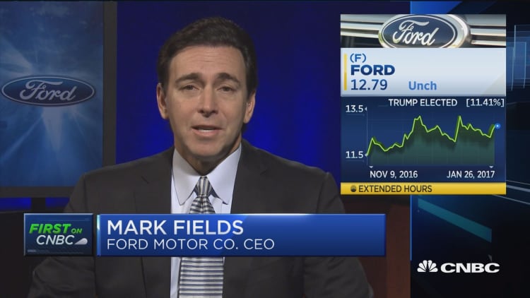 Ford CEO on Q4 earnings