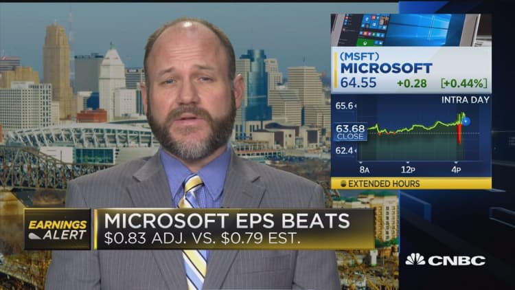 Johnson: 'Overwhelmingly positive' on Microsoft