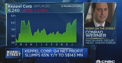 Keppel closing 3 yards in Singapore