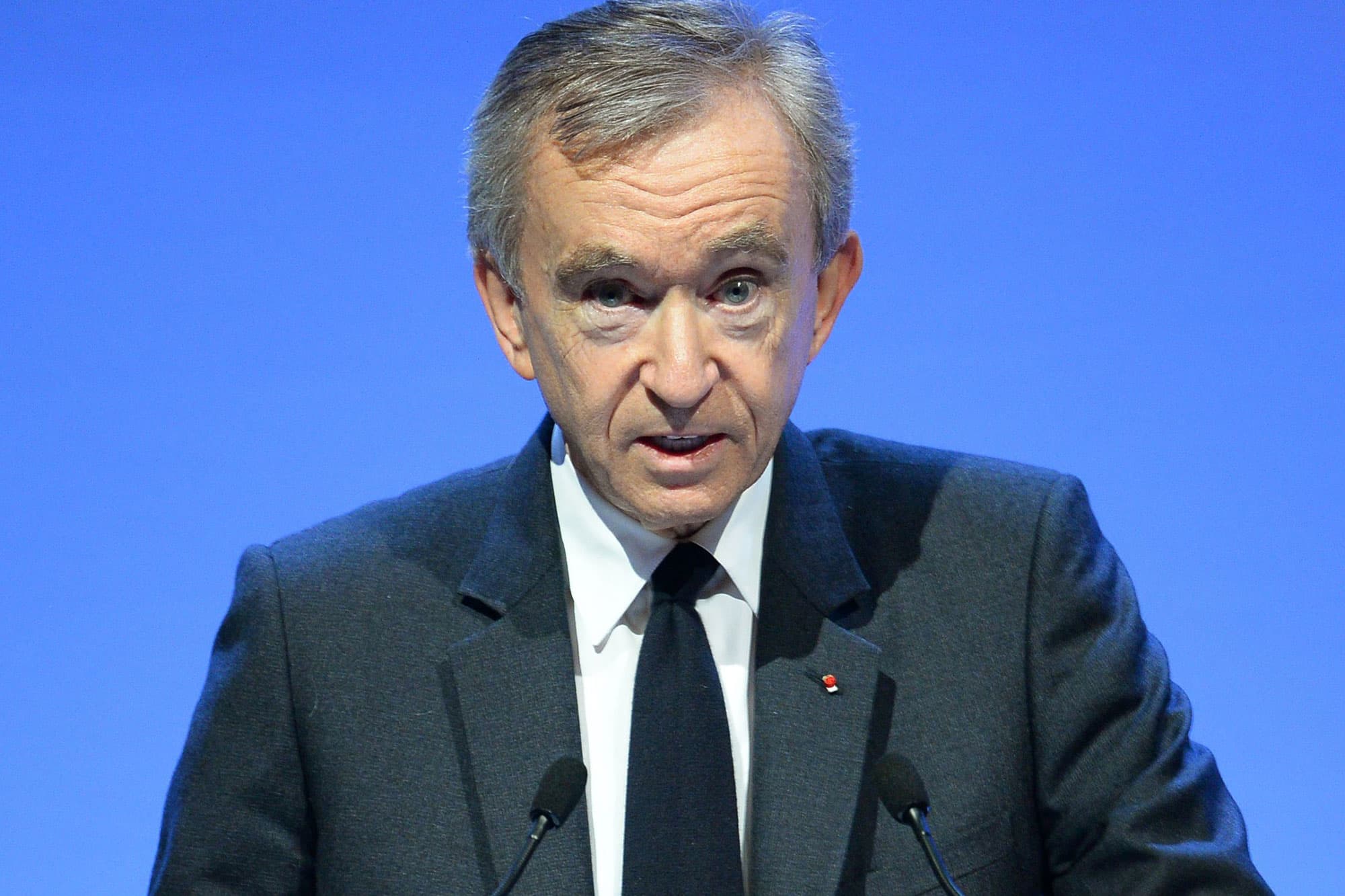 LVMH CEO Arnault says 'we have to be wary of bubbles' with the
