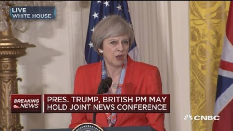 May: Trade deal would be good for both countries
