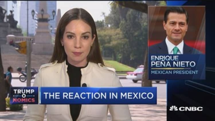 The Mexican reaction and backlash to Trump