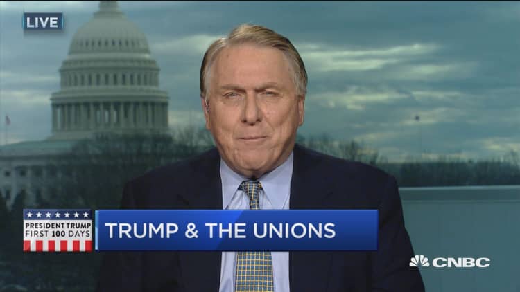 Hoffa: Pledge to work with Trump where it helps organized labor