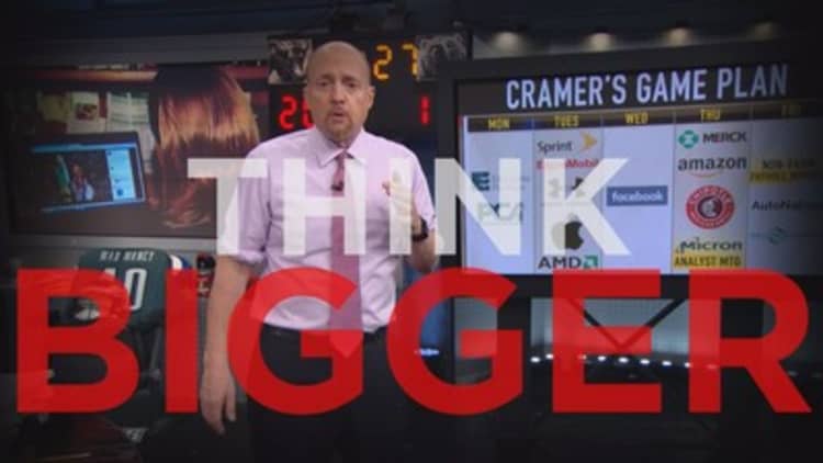 Cramer Remix: Two companies spending to dominate the world