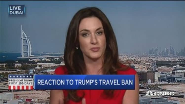 Middle East reacts to Trump's travel ban 