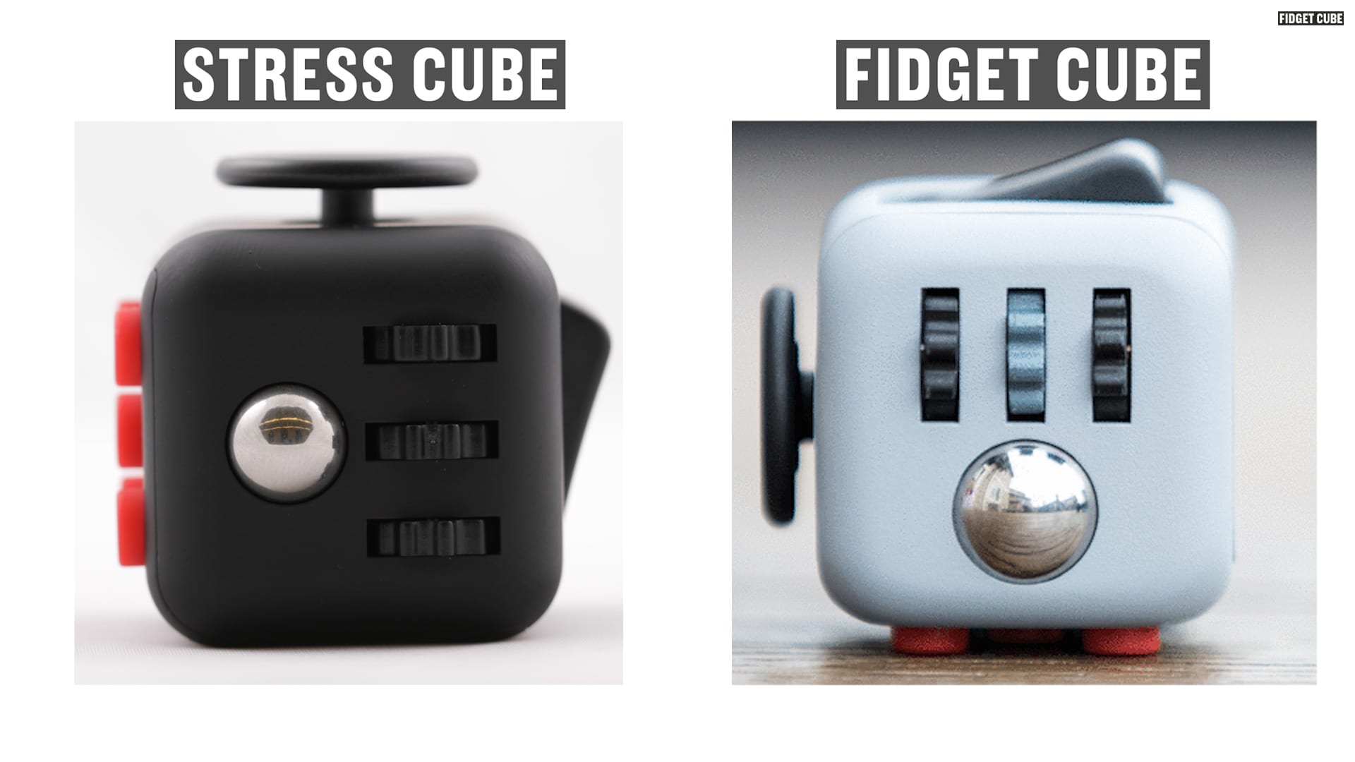 Figit Cube Toys 6 côtés Mains Talon Gadget Every Day Carry Fiddle Dispositif Aide 